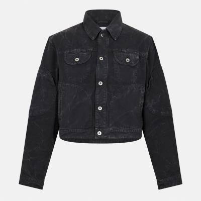 OFF WHITE Яке OFF WHITE Men's Varsity Jacket - Black