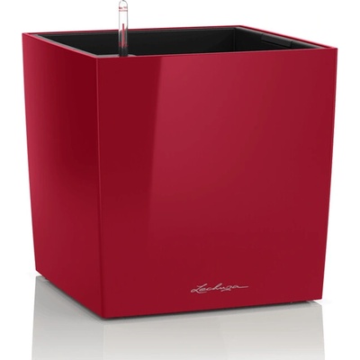 Lechuza Cube Premium All inclusive set scarlet red 30x30x30 cm