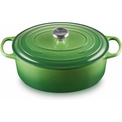 Le Creuset Kastról SIGNATURE 31 cm 6,3 l oválny BAMBOO liatina