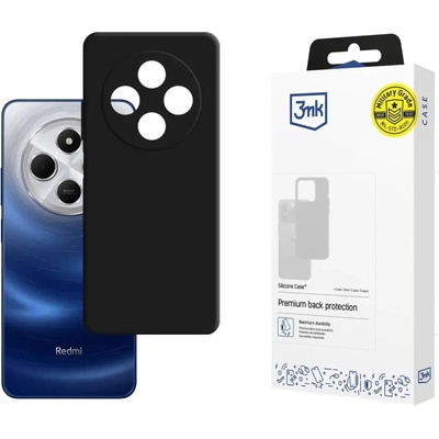 3mk Protection Силиконов калъф 3mk за Xiaomi Redmi 14C / Xiaomi Redmi A4 5G - черен (5903108625005)