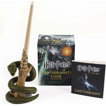 Harry Potter Voldemort's Wand with Sticker Kit - Running Press