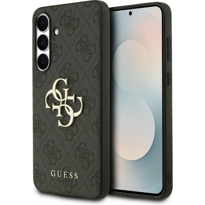 GUESS PU 4G Metal Logo Задна корица за Samsung Galaxy S25 FE Grey Guess | Siv | МЪЖЕ | UNI
