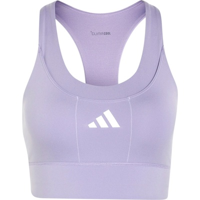 adidas Дамски спортен сутиен adidas Women's Adi365 Running Pocket Bra Sports bra - Magic Lilac (114-3917-0414)