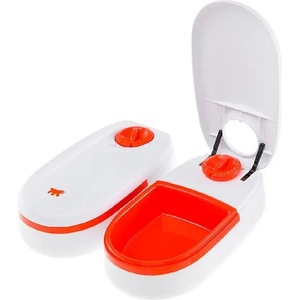 Ferplast Автоматичен диспенсър с таймер за храни за кучета и котки-2982 (71085400)