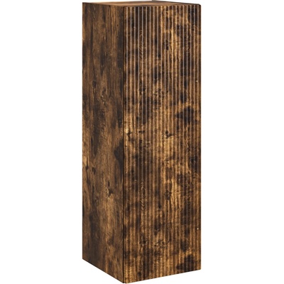 vidaXL Стенно Баня Кабинет Опушен дъб 33 x 34, 5 x 60 см (890537)