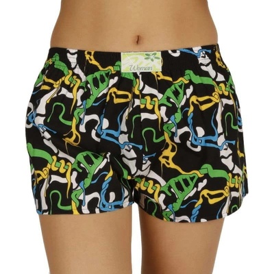 Styx Dámské trenky art klasická guma jungle K956