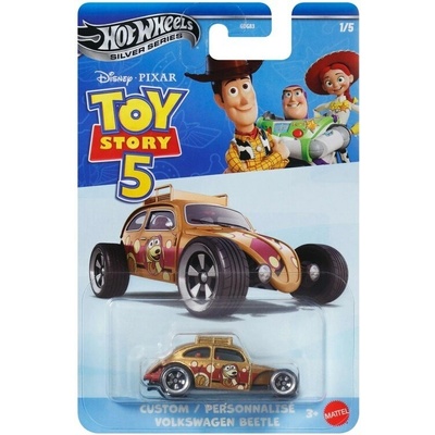 Mattel Hot Wheels® SILVER SERIES Toy Story 5 Volkswagen Beetle SLINKY (mJKX30)