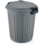 IRAK PLASTİK ИП-Кош за смет N-5 Ø51xh64.5cm 73L СИВ (CK-420) (0131120)
