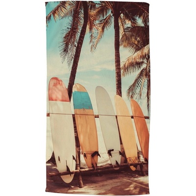 Good Morning zamatová plážová osuška 100 x 180 cm Vintage Surf