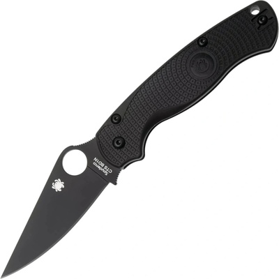 Spyderco Para Military 2 Black Lightweight Black Blade CTS-BD1N, FRN, Compression Lock C81PBBK2