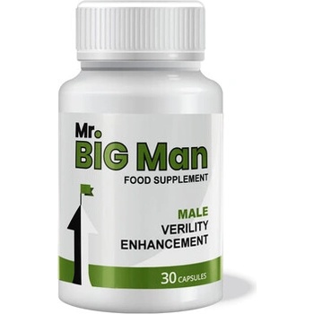 Капсули за по-силна ерекция Mr Big Man - 30 капсули