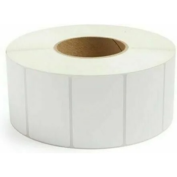 Image 1 of 80х40мм/3800ет. самозалепващи етикети бели