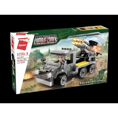 Qman Конструктор, Qman, Combat Zone, Ракетна артилерия, 150 части (Q1731-2)