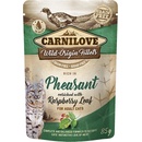 Krmivo pro kočky Carnilove cat pouch rich in Pheasant enriched with Raspberry Leaves Bažant s malinovým listím 85 g