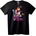 NOONEBRAND Тениска Фреди Мъжът от Твоите Сънища - 4XL, Black