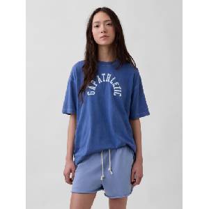 GAP Oversize тениска с лого Athletic VintageSoft GAP GAP | Sin | ЖЕНИ | XS