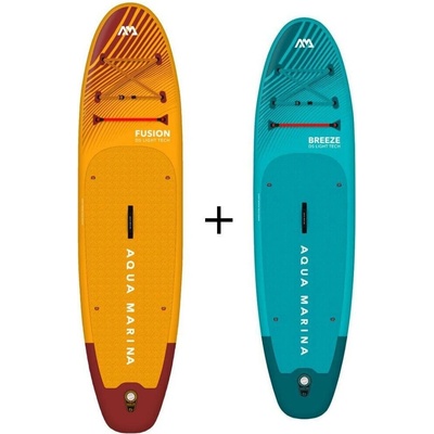 Paddleboard AQUA MARINA Breeze 9'10'' Fusion 10'10'' Set