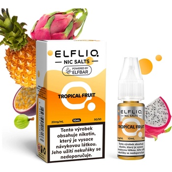 Elf Bar Elfliq Salt Tropical Fruit 10 ml 20 mg od 149 Kč