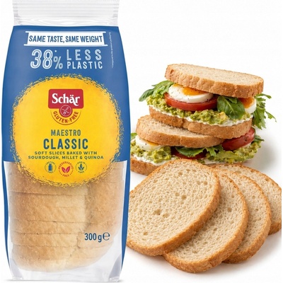 Schär maestro classic chlieb bezgluténový krájaný 300 g