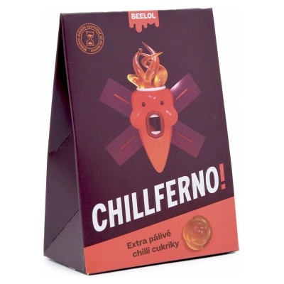 Beelol Medové cukríky chilli 70 g