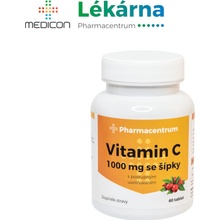 Pharmacentrum Vitamin C 1000 mg se šípky 60 tablet