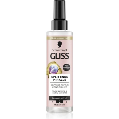 Schwarzkopf Gliss Split Ends Miracle балсам без отмиване за цъфтяща коса 200ml