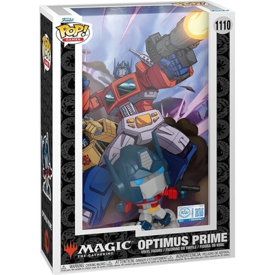 Pop! Comic Cover Transformers X Magic The Gathering Optimus Prime #1110 28cm