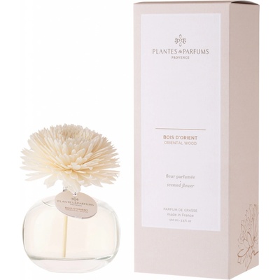 Plantes et Parfums de Provence Bois d'Orient Vonný difuzér s květinou 100 ml