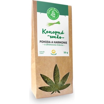 Zelená Země Konopná zmes Pohoda a harmónia 50 g