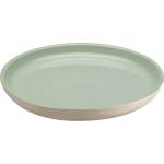 Emile henry (Франция) Керамична чиния emile henry salad plate салатена - цвят мента и екрю (eh 8921-v7)