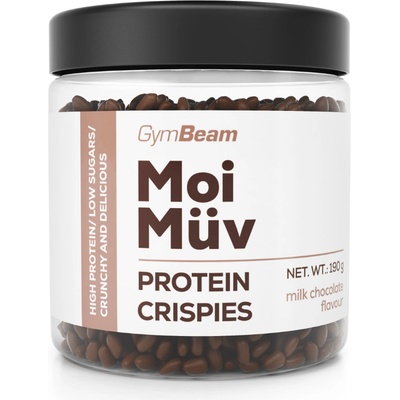 Gymbeam MoiMüv Protein Crispies mliečna čokoláda 190 g