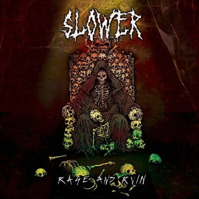 Slower - Rage And Ruin (White/Orange/Green Coloured) (LP) (0694685735540)