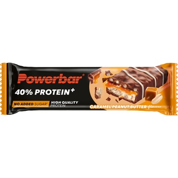 PowerBar Протеинов бар 40% PROTEIN+ - Caramel Peanutbutter