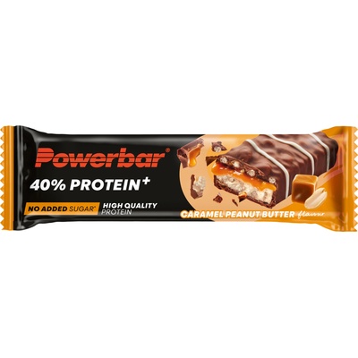 PowerBar Протеинов бар 40% PROTEIN+ - Caramel Peanutbutter