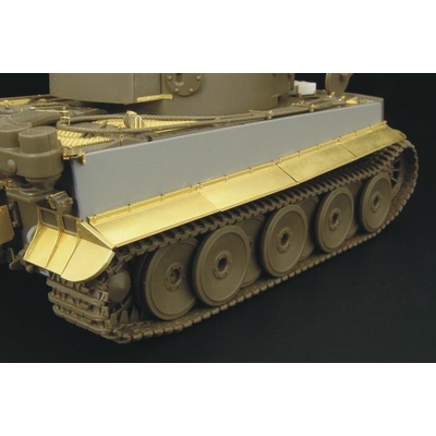 TAMIYA Hauler TIGER I FENDERS initial prod parts for kit 1-48 1:48