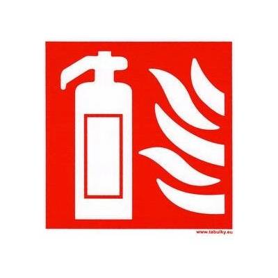 tabulka - SYMBOL HASICÍ PŘÍSTROJ, fotoluminiscenční