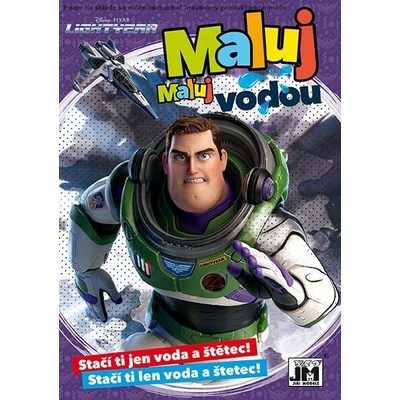 Maľuj vodou Rakeťák A5