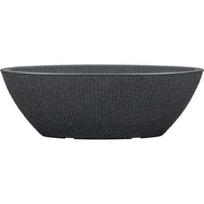 Scheurich květináč 298 Barceo Jardiniere Stony Black 60 cm šedý