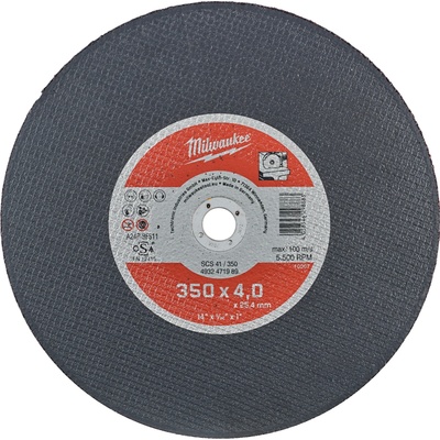 Milwaukee Rezný kotúč 350 x 4,0 mm 4932471989