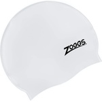 Zoggs Шапка за плуване Zoggs Silicone Cap Swim cap - White - размер One Size (581-0210-0611)