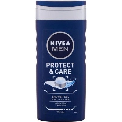 Nivea Men Protect & Care душ гел за лице, коса и тяло 250 ml за мъже
