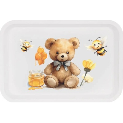 Orion Toya Servírovací tác 30,5x21 cm MEDVÍDEK