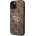 GUESS Гръб Guess PU 4G Metal Logo Case за iPhone 15 Plus - Кафяв (3666339171513)