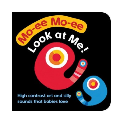 Moimoi--Look at Me! (Board Book for Toddlers, Baby Board Book, Ages 0-2): A High Contrast Board Book with Shapes, Colors, and Sounds to Soothe Your Cr | Jun Ichihara