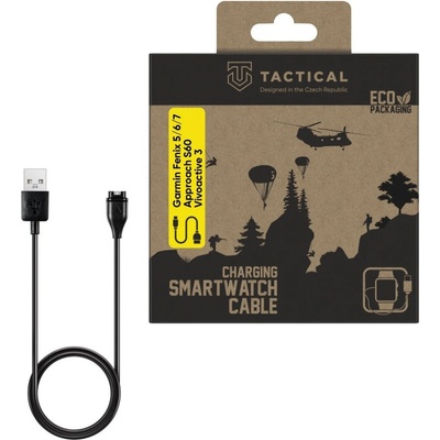 Tactical USB Nabíjecí kabel pro Garmin Fenix 5 / 6 / 7 / Vívoactive 3 / 4 / 4S / Venu / Venu 2 8596311085703 – Zbozi.Blesk.cz