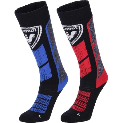 Rossignol JR Thermotech 2P X3 dětské lyžařské ponožky černá
