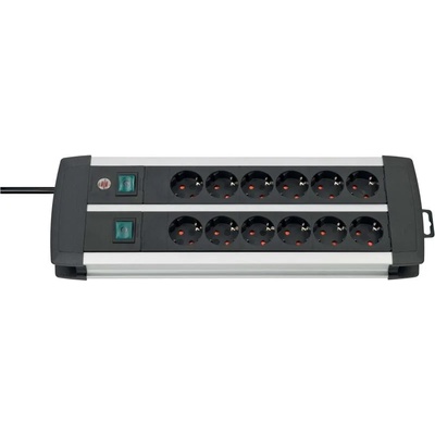 brennenstuhl Premium-Alu-Line 12 Plug 3 m Switch (1391000912)