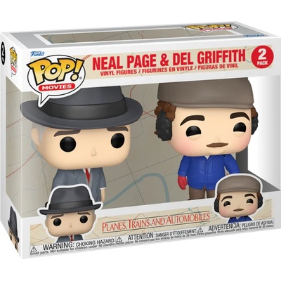 Funko Pop! 2-pack Planes, Trains And Automobiles Neal, Del