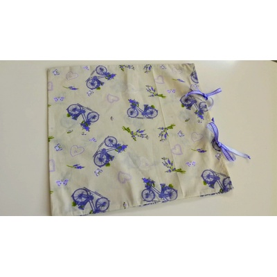 HAND MADE Bavlněný potah na polštářek Provence motiv