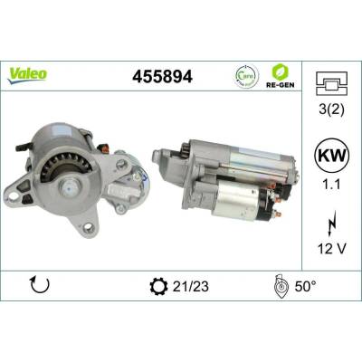 Startér VALEO 455894